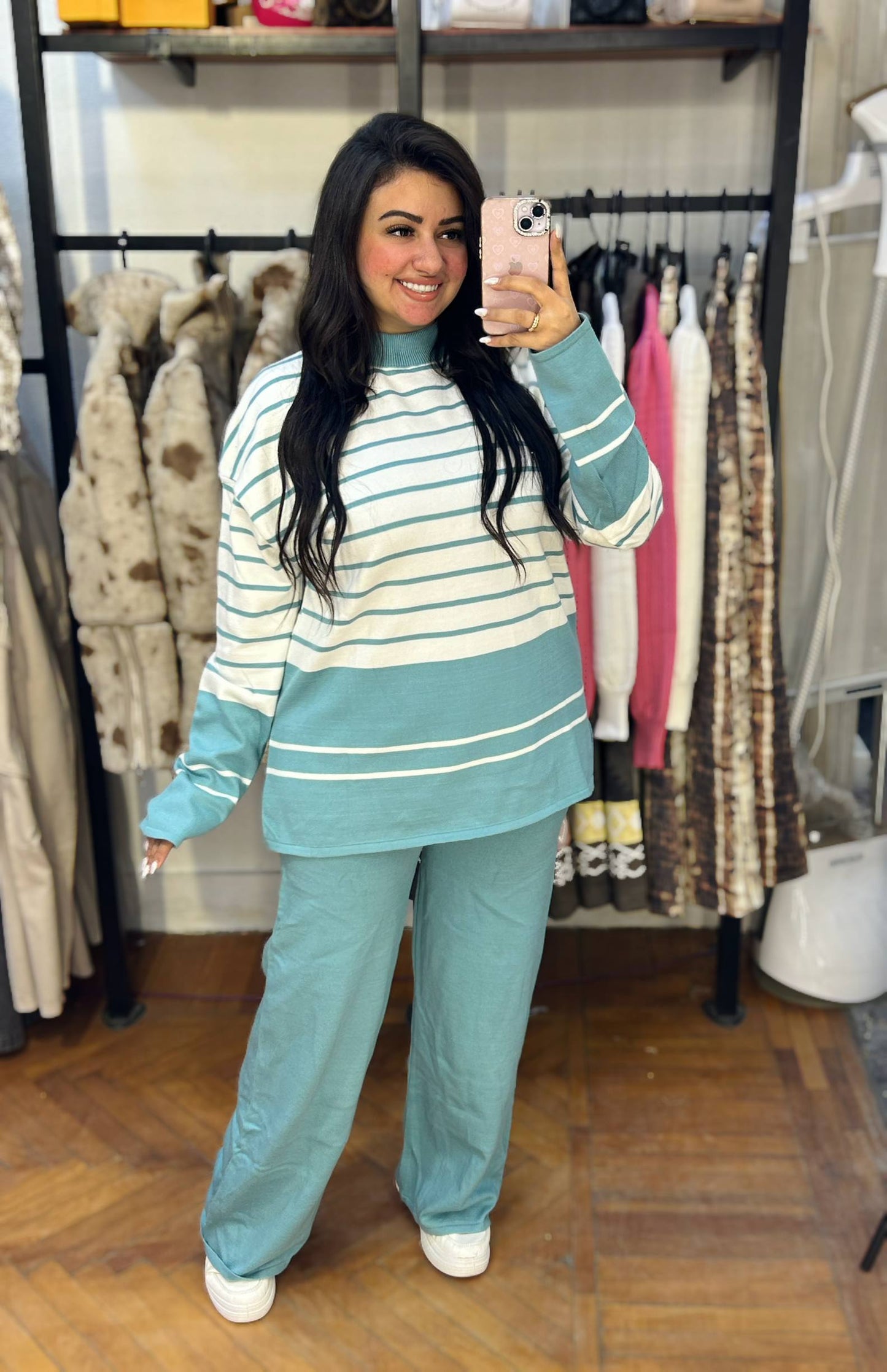 Two-Piece Knitted Casual Set