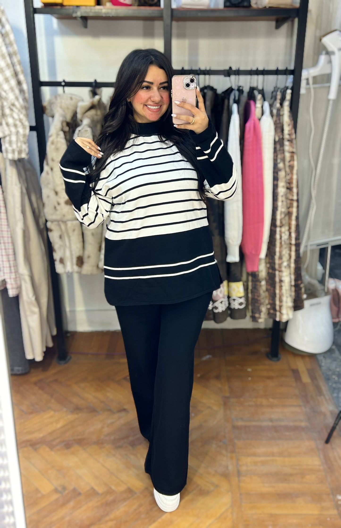 Two-Piece Knitted Casual Set