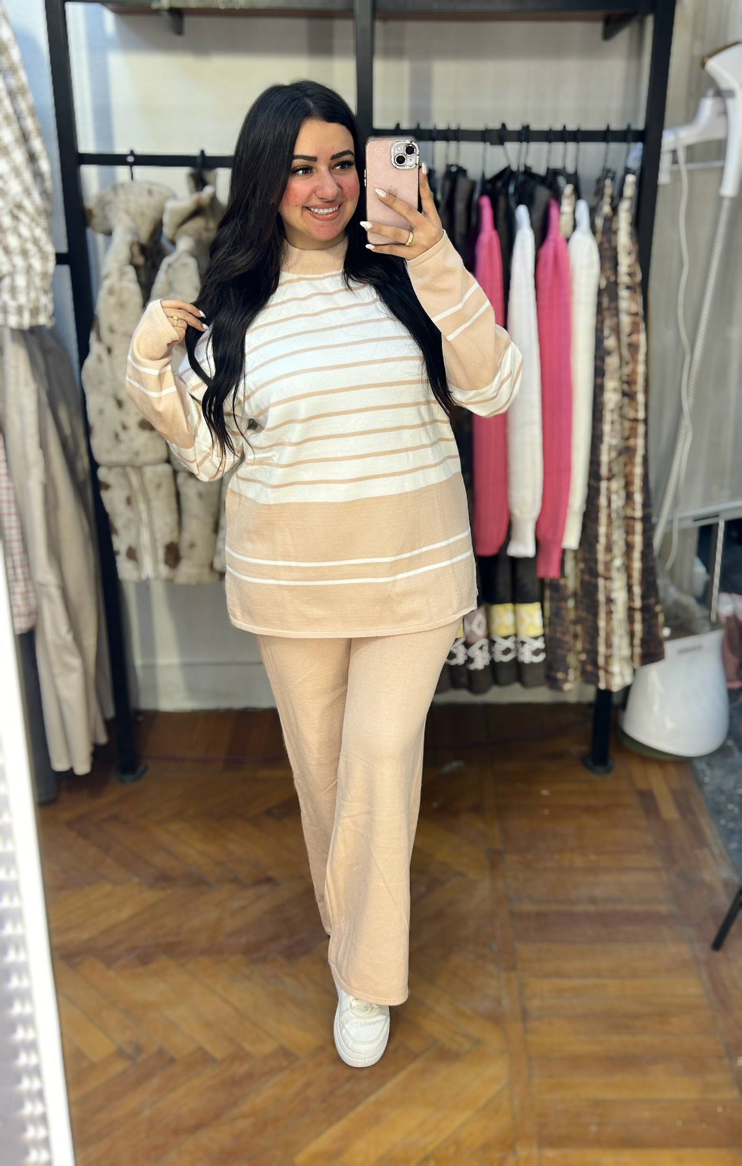 Two-Piece Knitted Casual Set