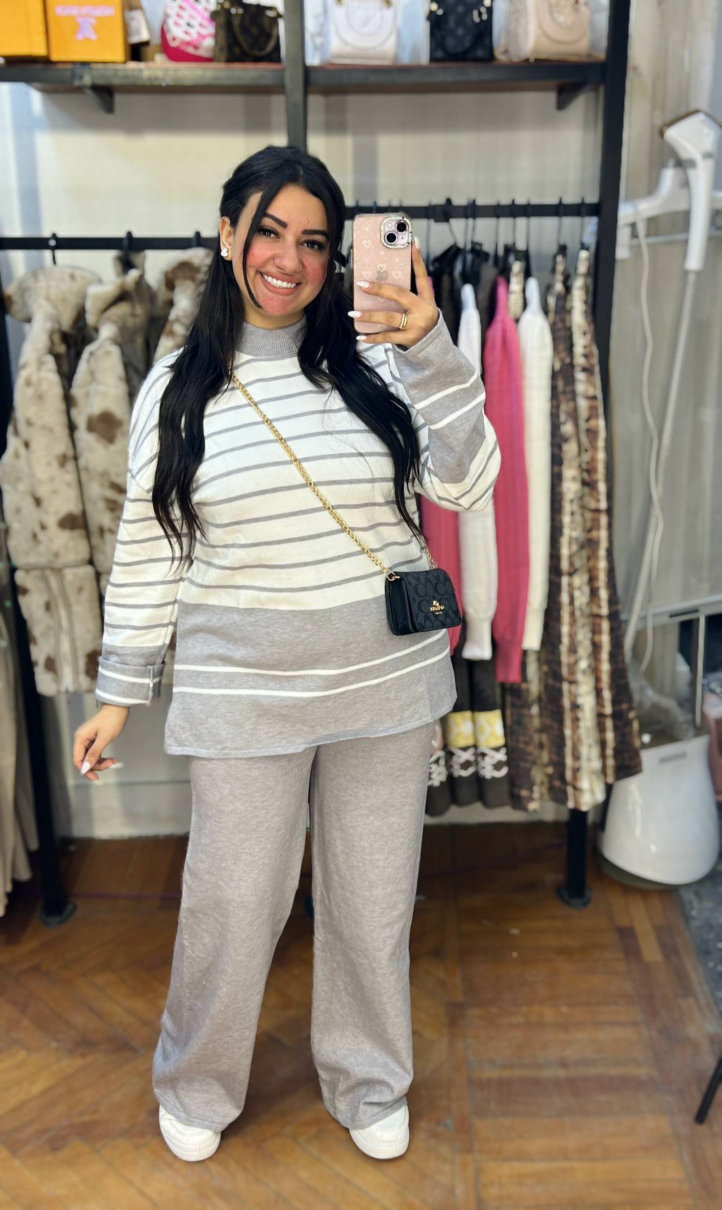 Two-Piece Knitted Casual Set