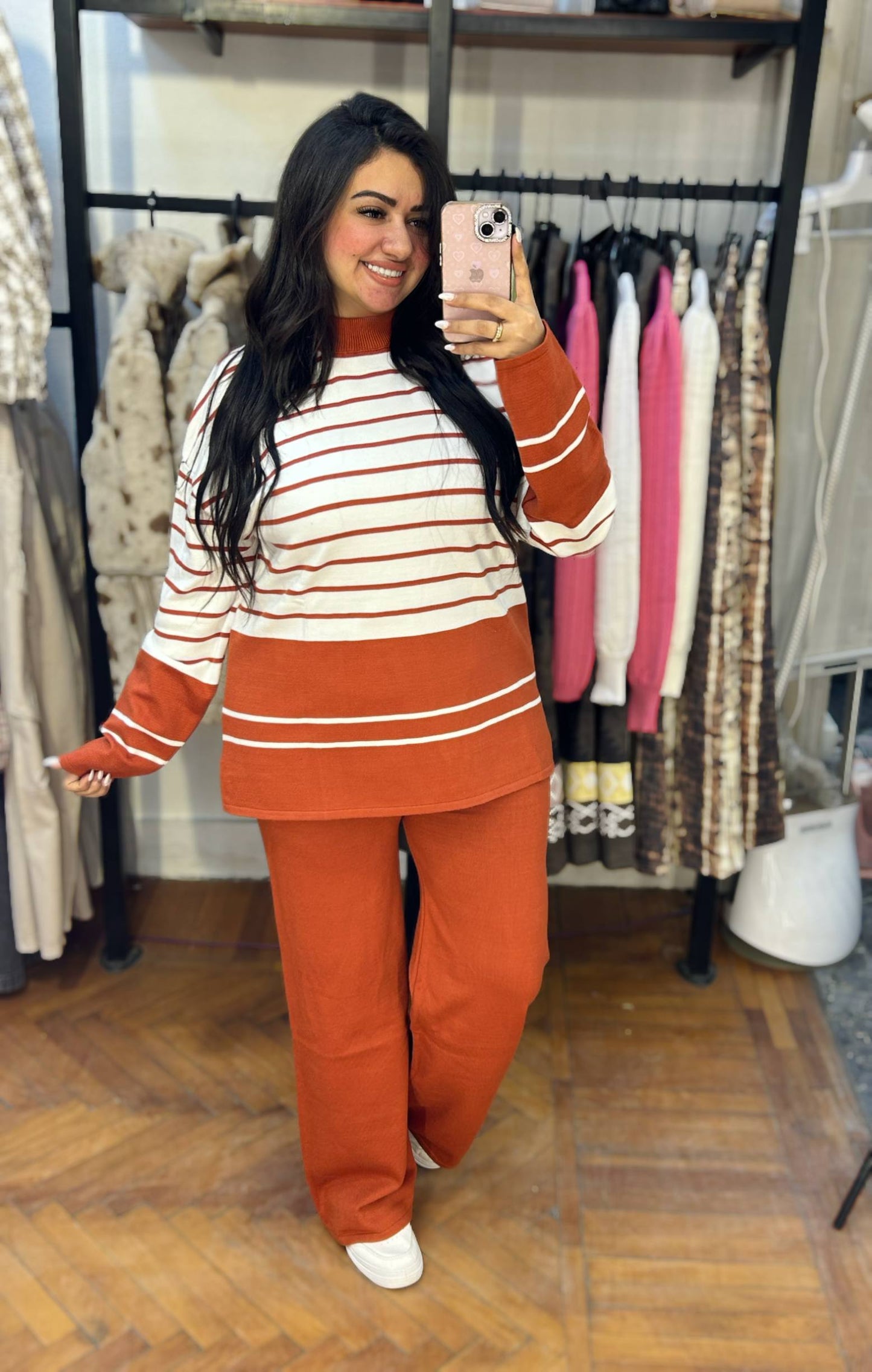 Two-Piece Knitted Casual Set