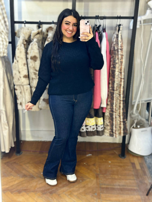 Textured Knit Sweater