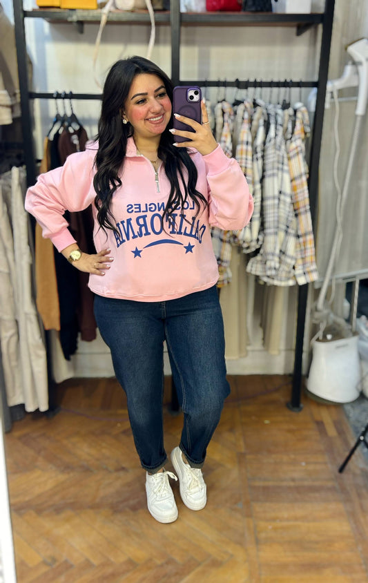 Half-Zip Milton Sweatshirt