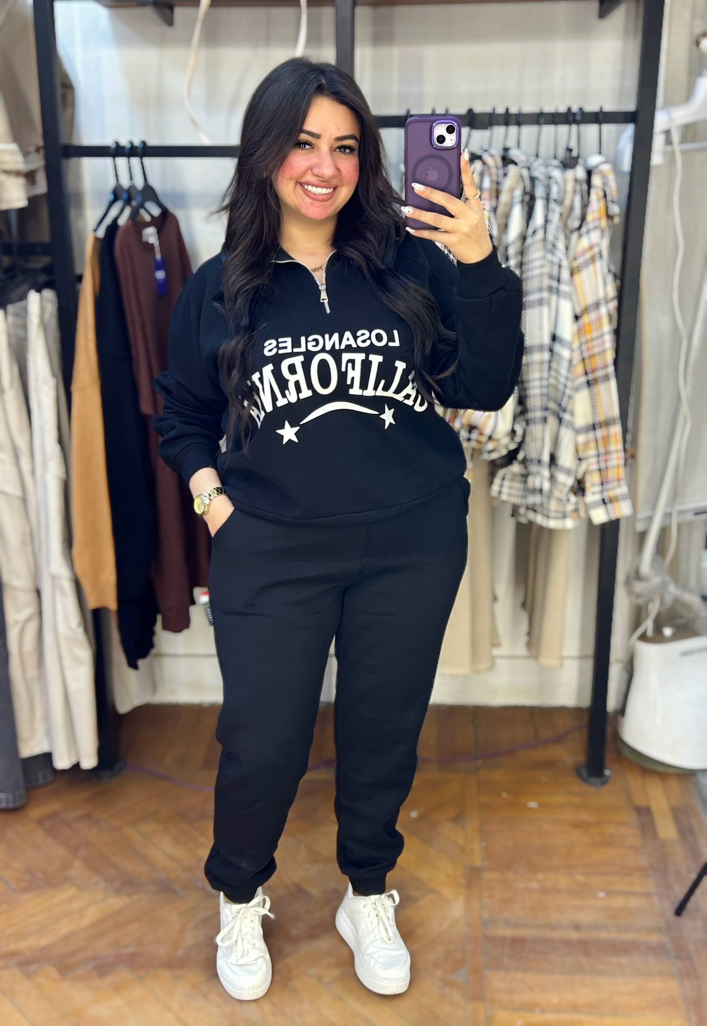 Half-Zip Milton Sweatshirt