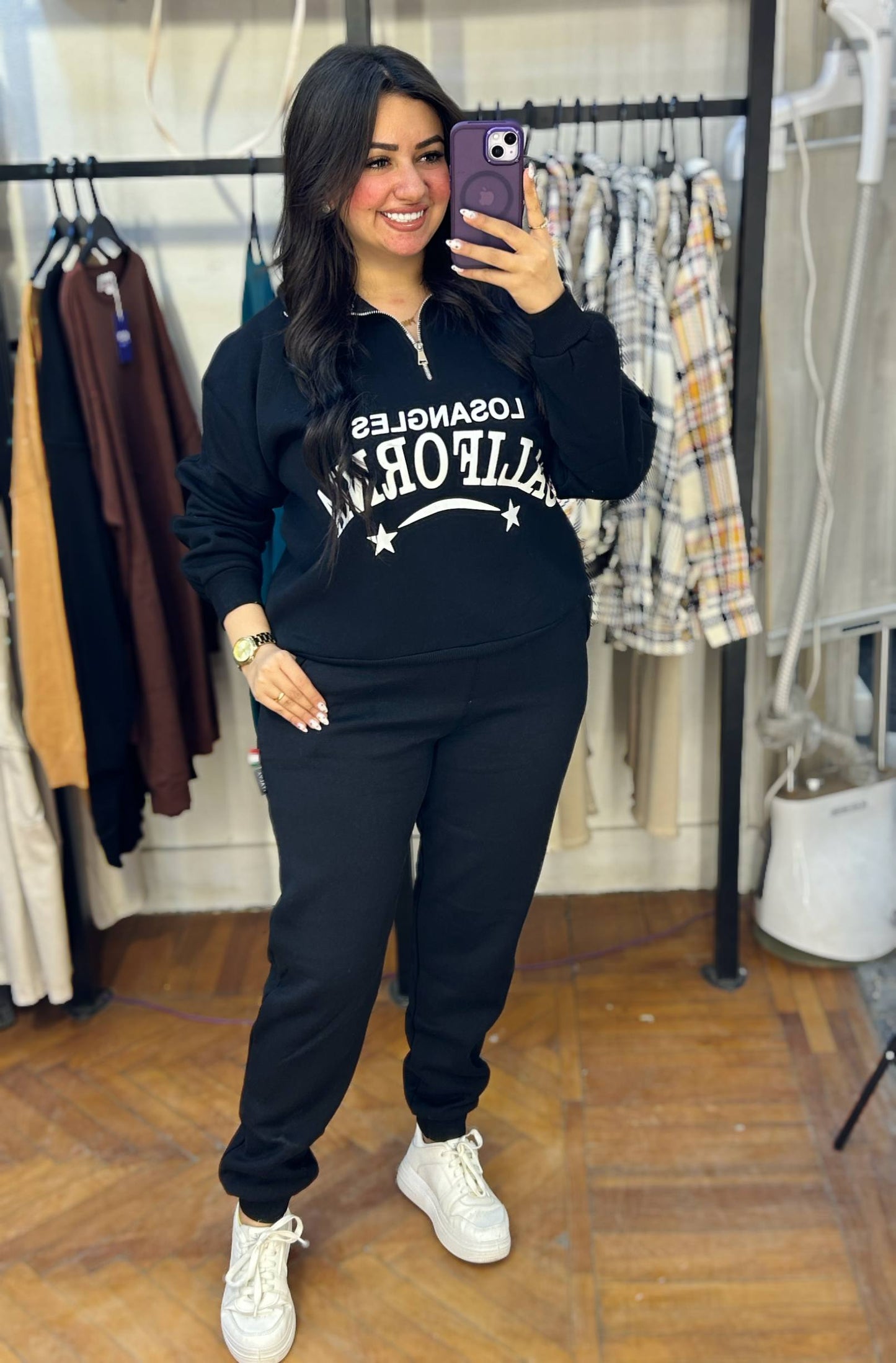 Half-Zip Milton Sweatshirt