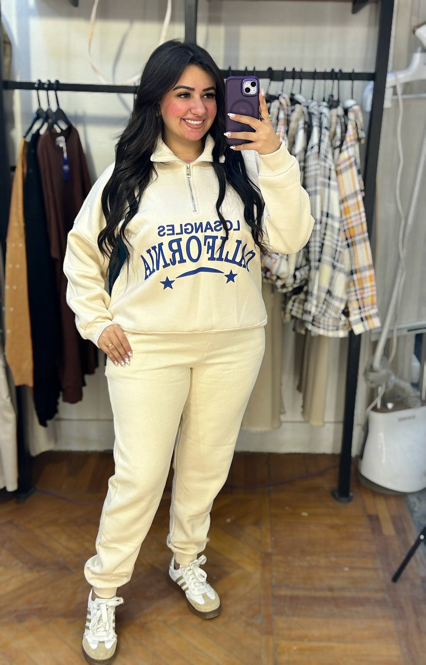 Half-Zip Milton Sweatshirt