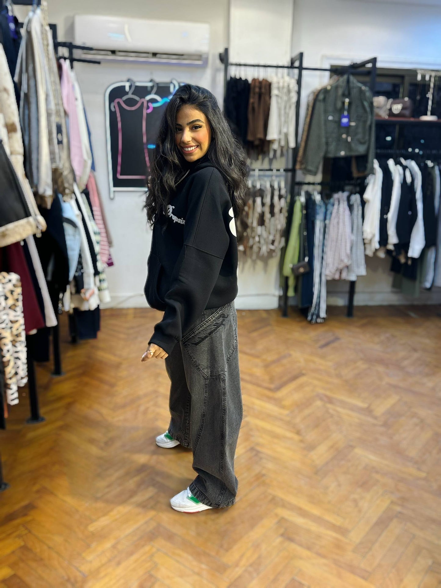 Fleece-Lined Milton Hoodie with Back Print