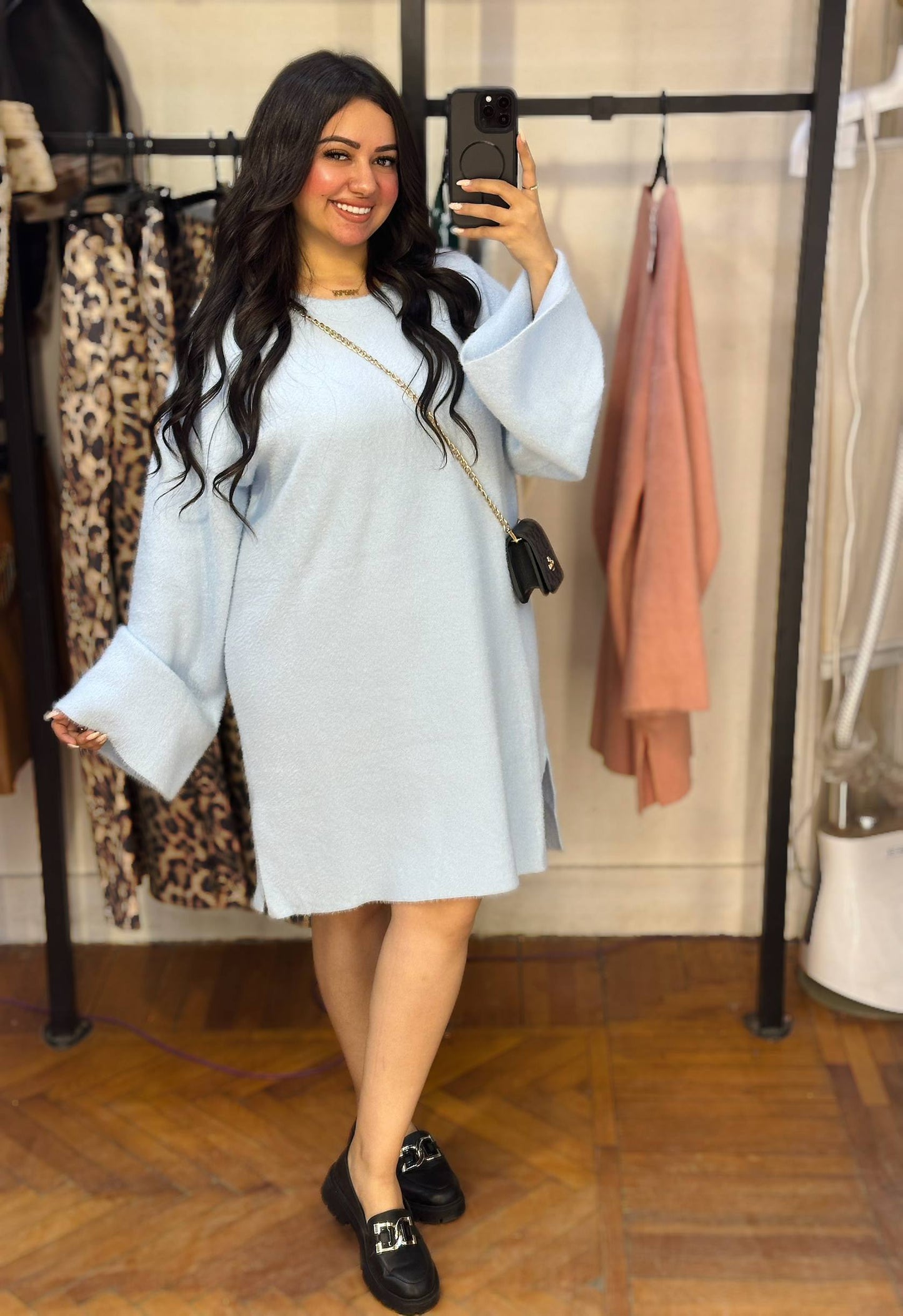Mohair Mini Dress