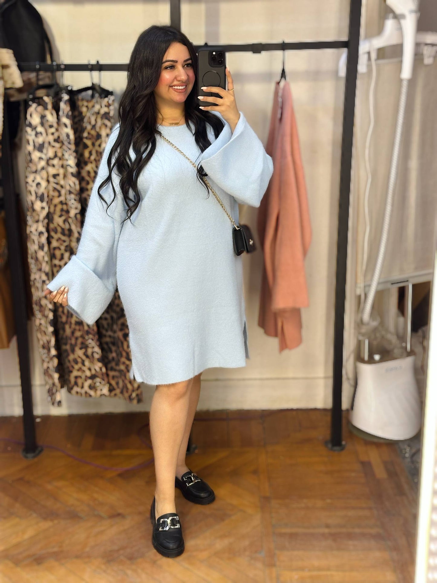 Mohair Mini Dress