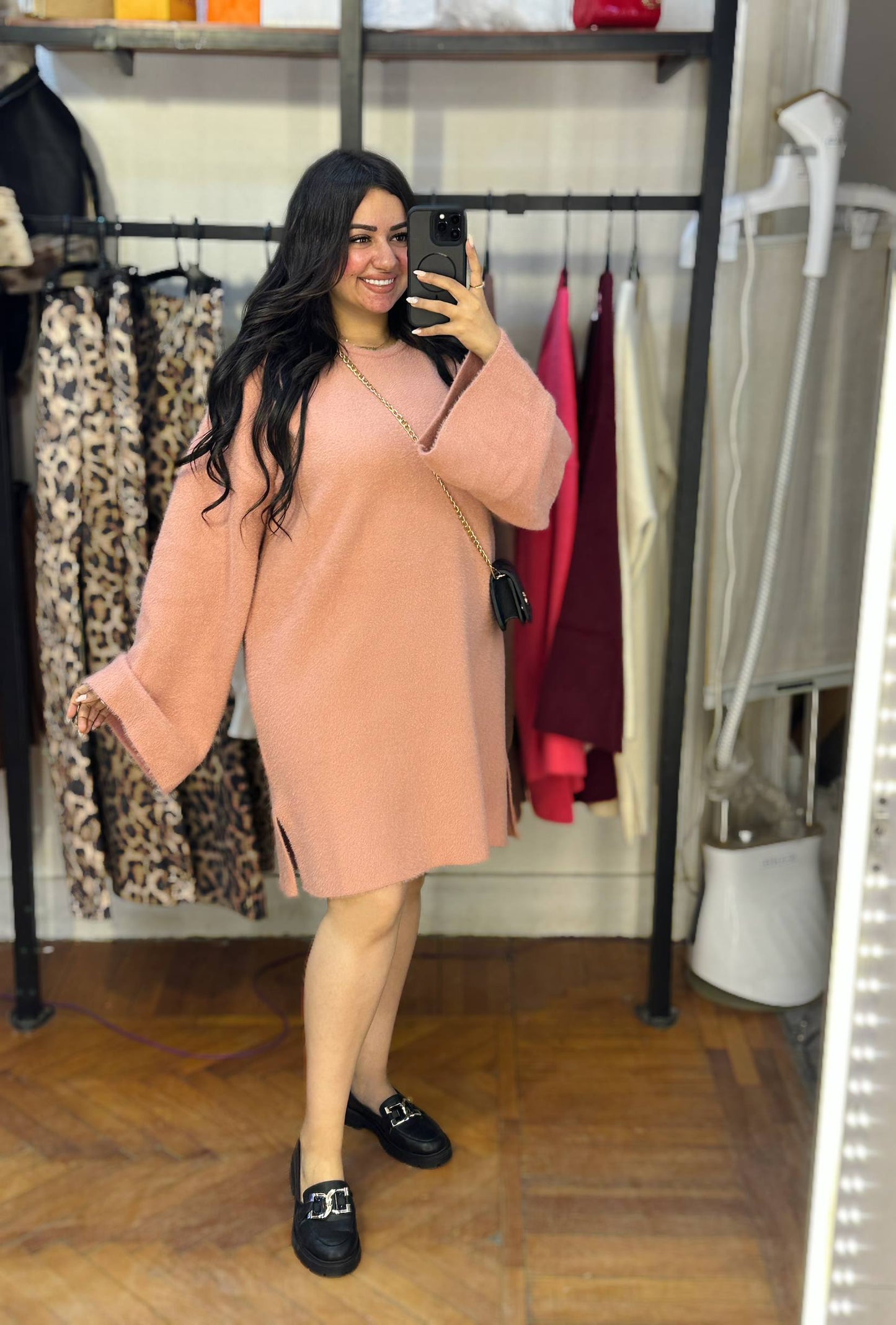 Mohair Mini Dress
