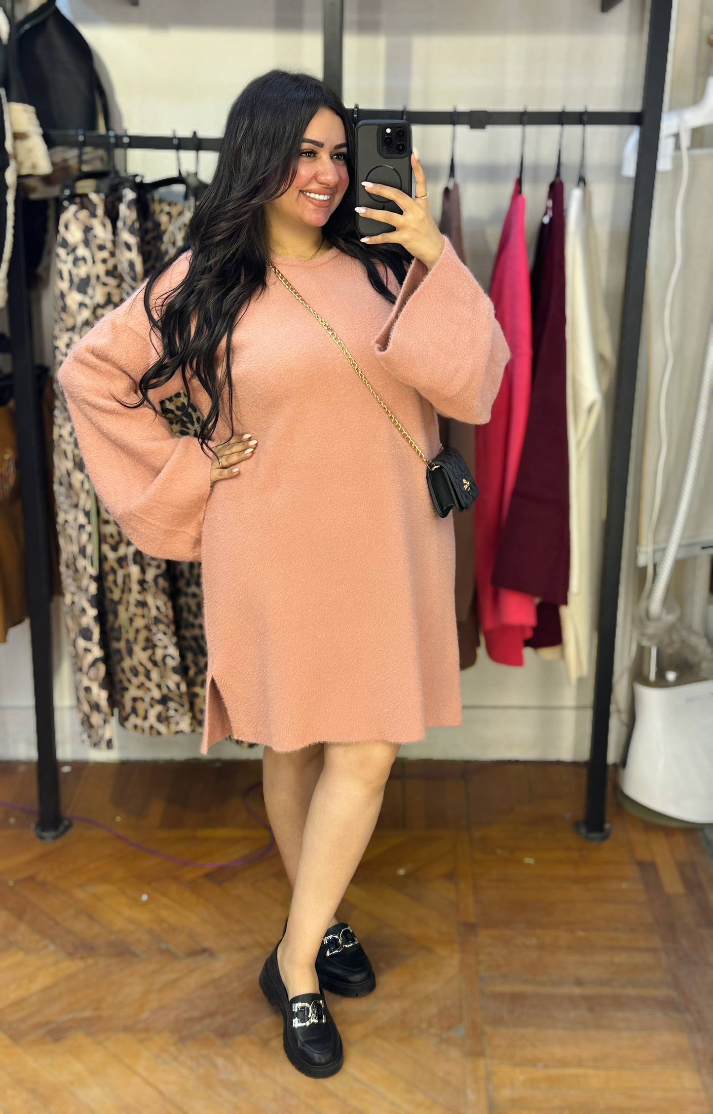 Mohair Mini Dress