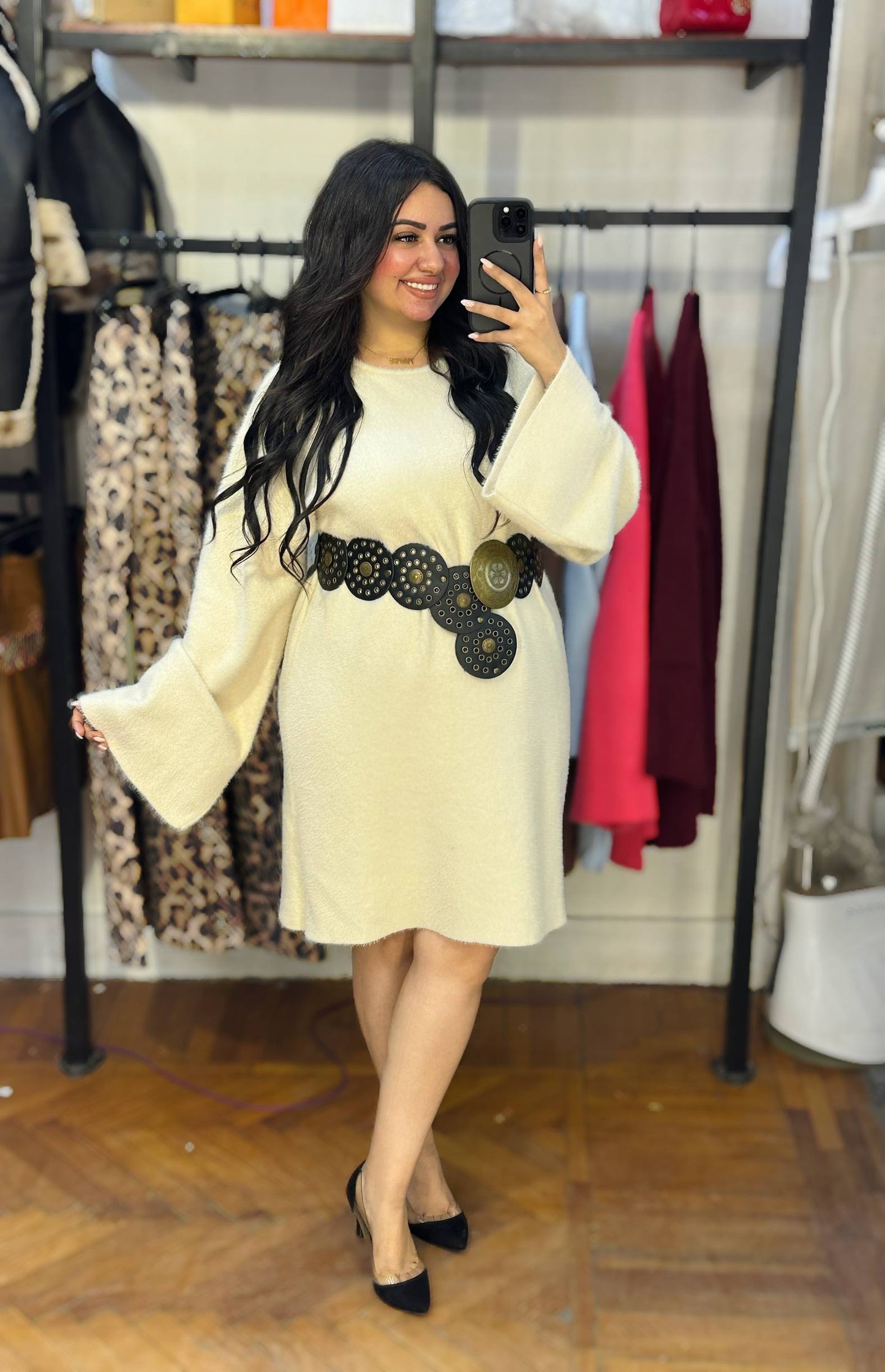 Mohair Mini Dress