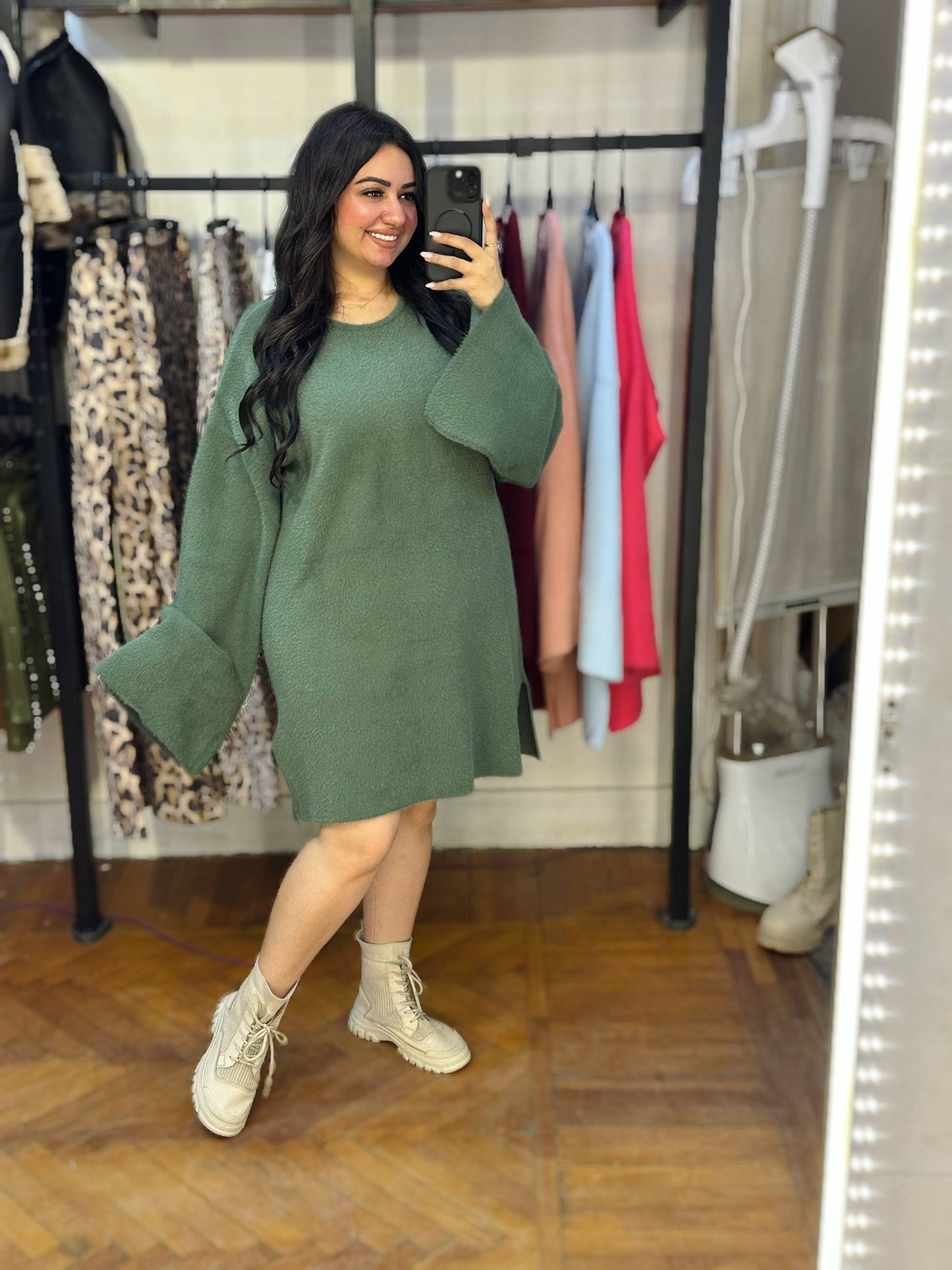 Mohair Mini Dress