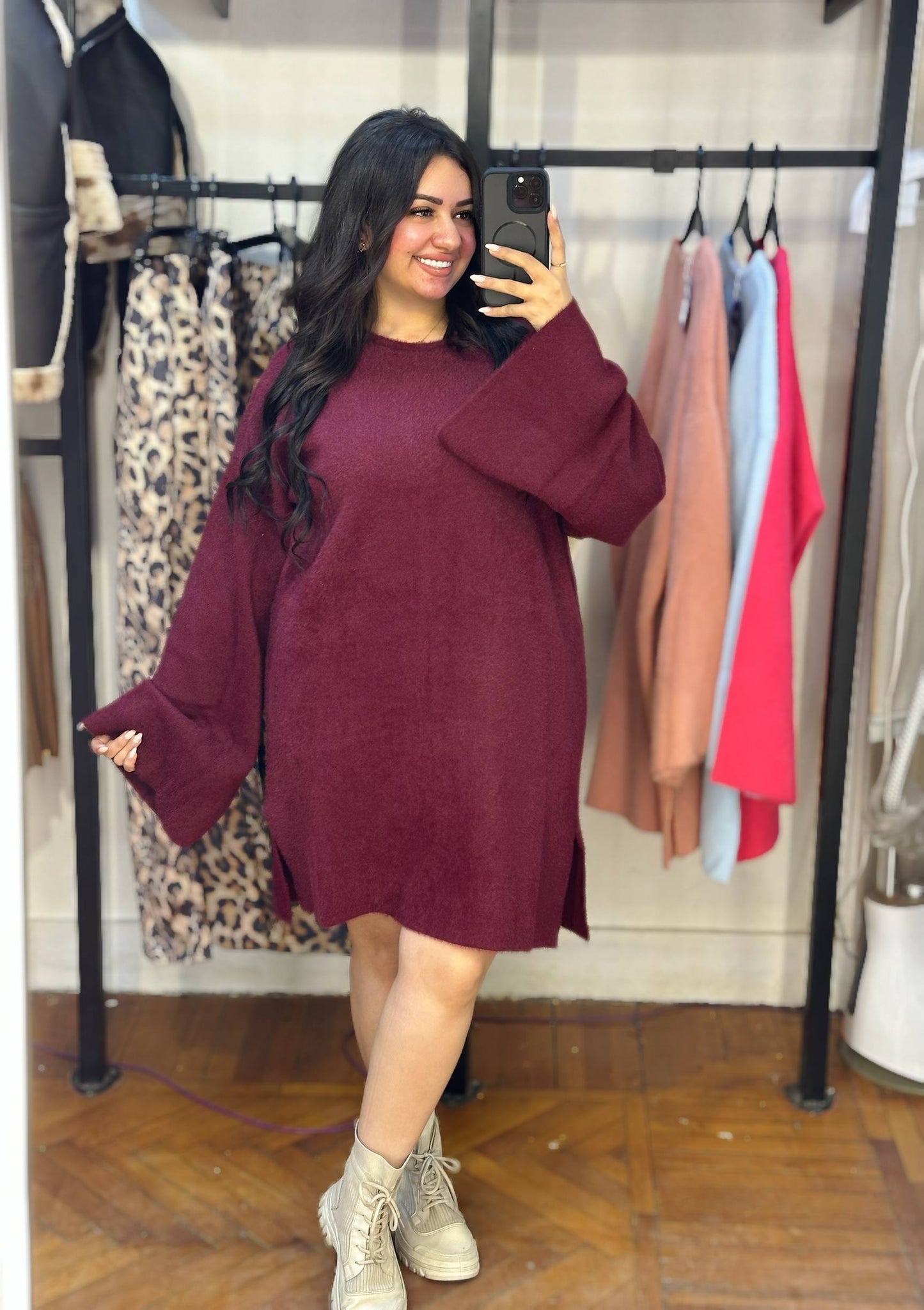 Mohair Mini Dress