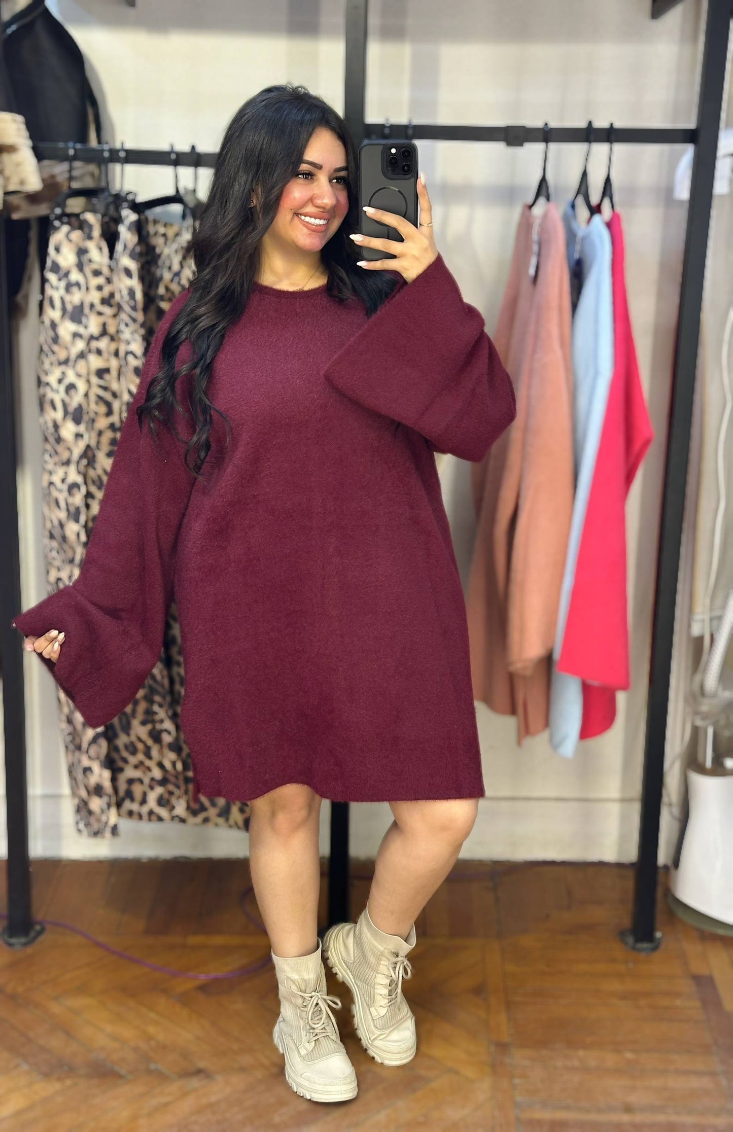 Mohair Mini Dress