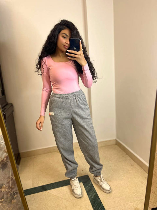 Elastic Hem Harem Pants