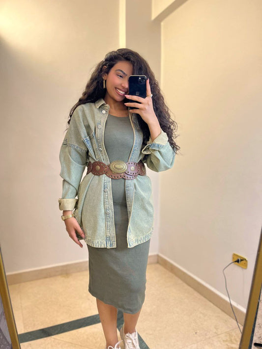 Oversized Denim Shirt – Relaxed Fit Casual