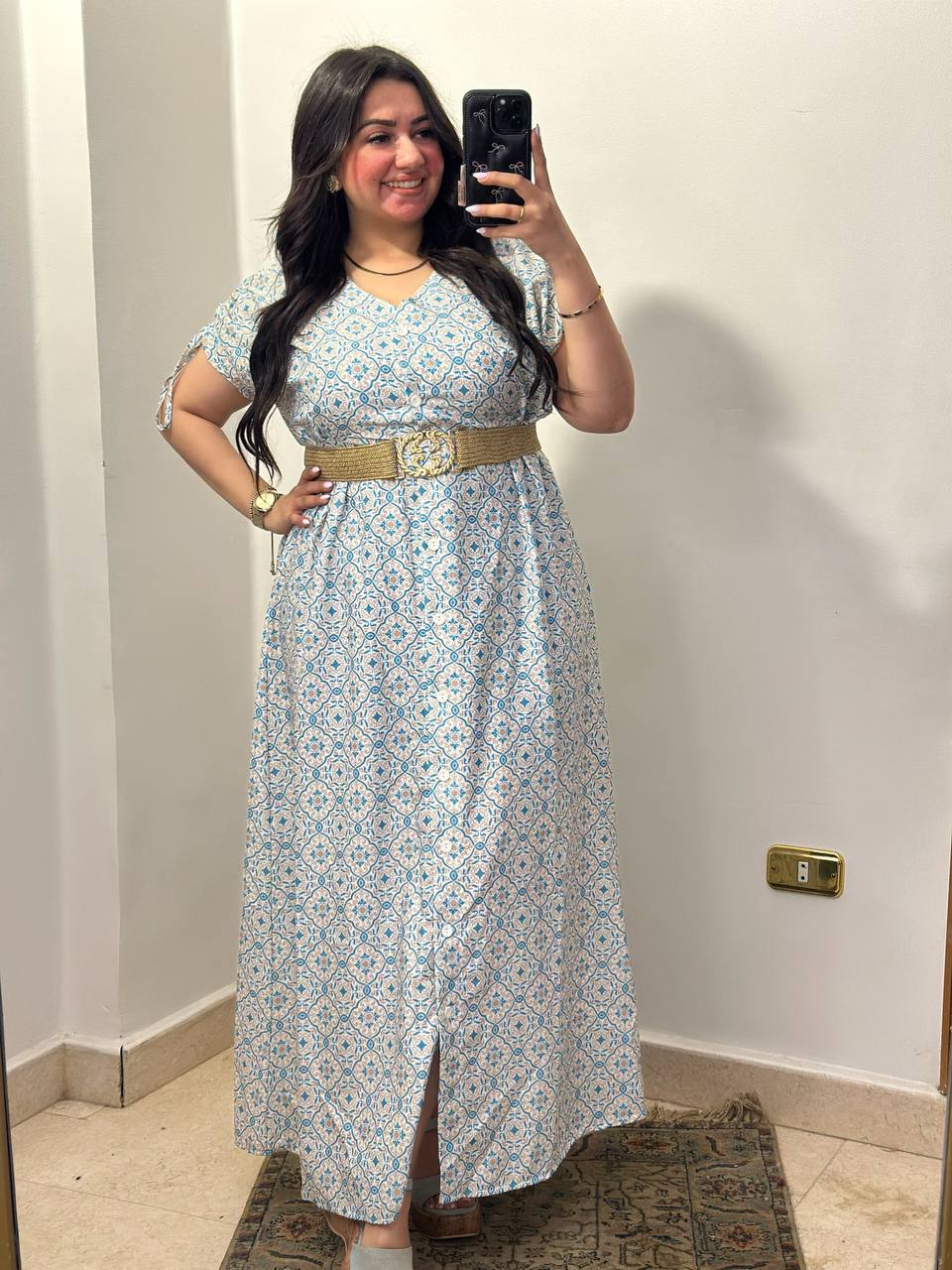 Printed Maxi Dress