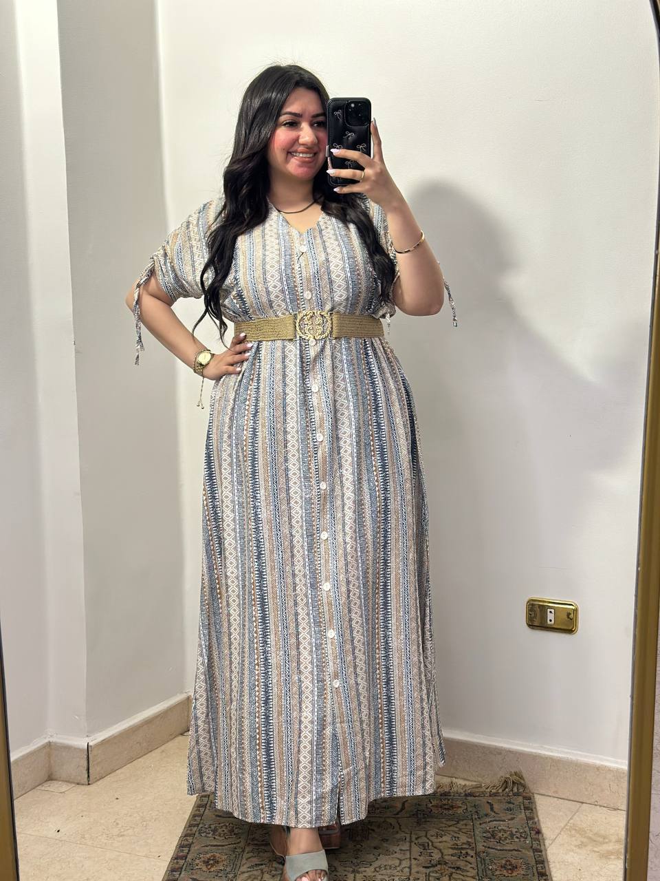 Printed Maxi Dress