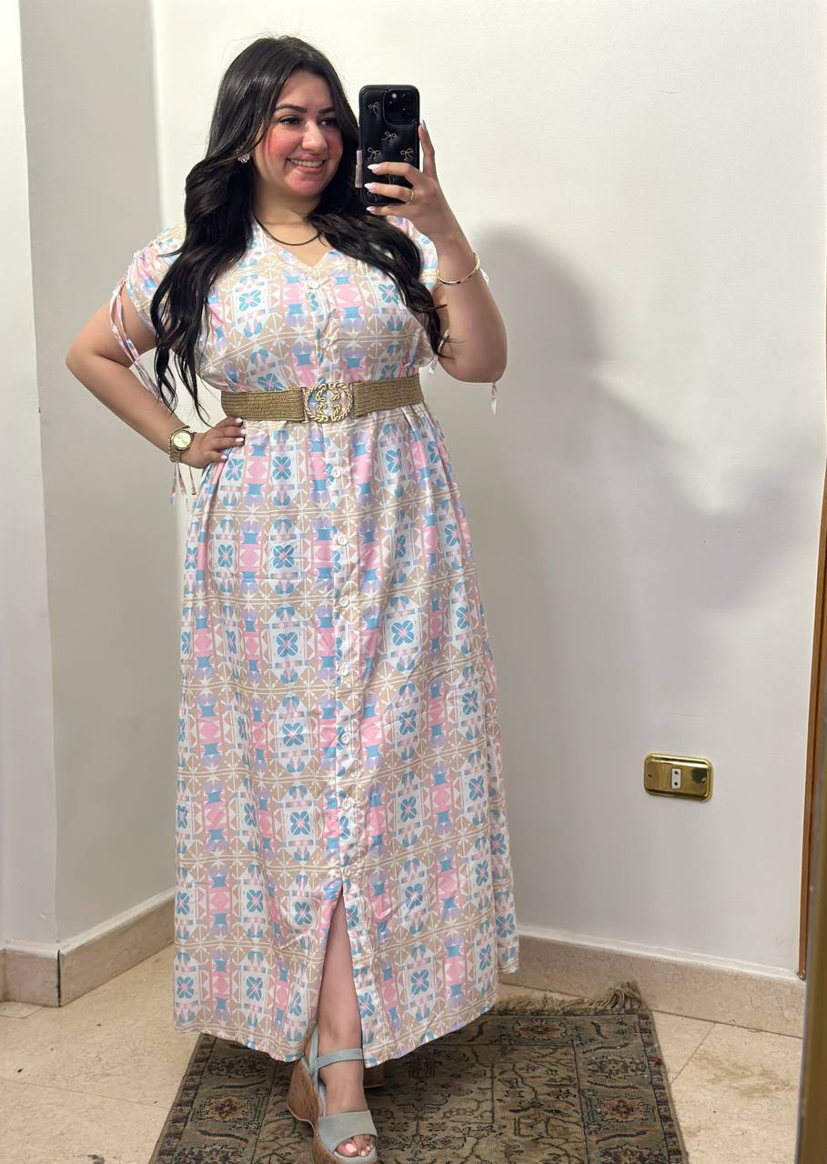 Printed Maxi Dress
