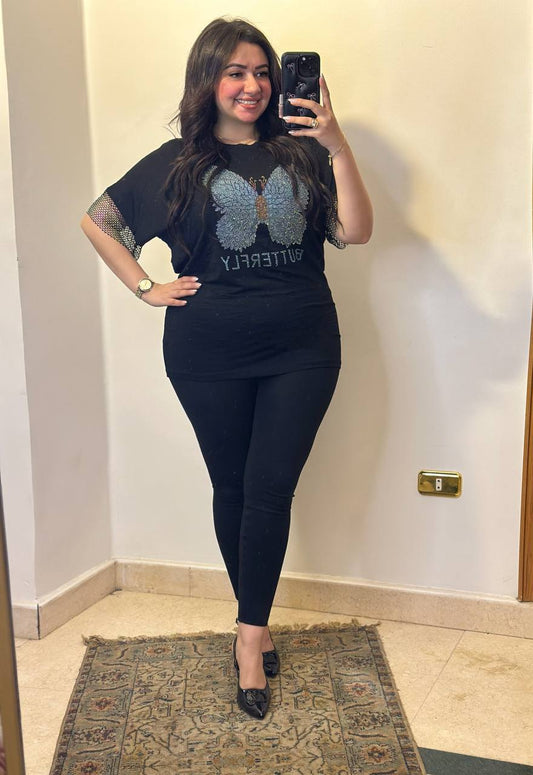 The "Glam Butterfly" Statement Piece