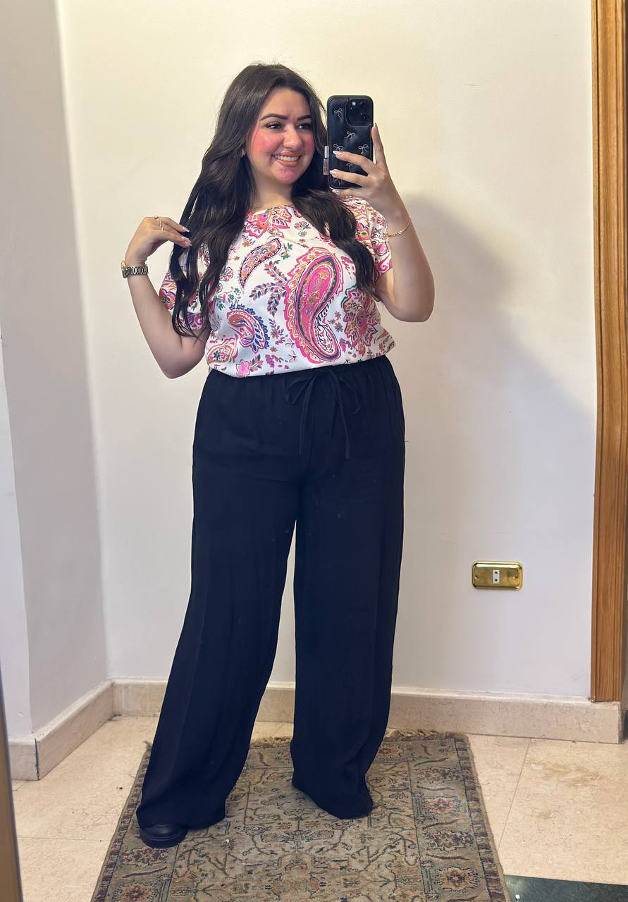 Essential Flowy Wide-Leg Trousers
