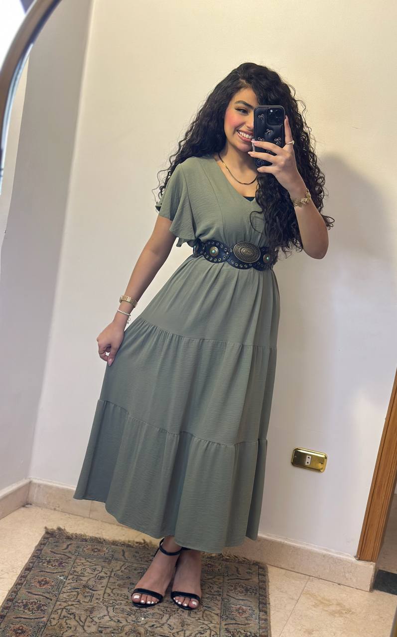 Bohemian Tiered Maxi Dress – Effortless Elegance