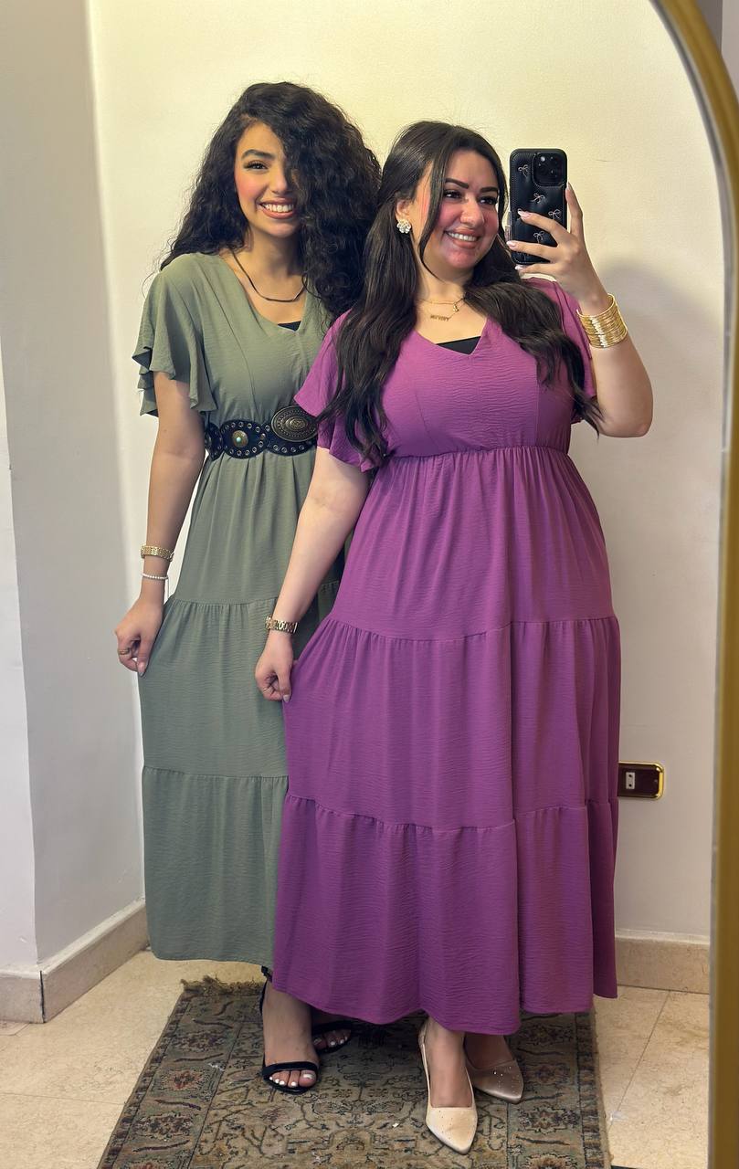 Bohemian Tiered Maxi Dress – Effortless Elegance