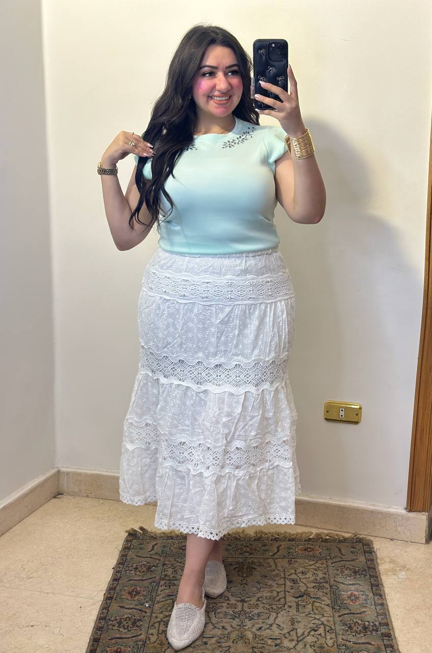 Embellished Cap Sleeve Blouse
