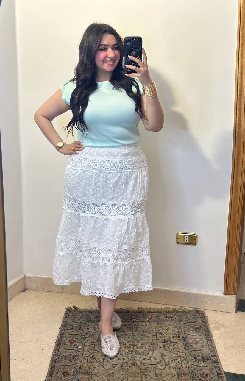 Embellished Cap Sleeve Blouse