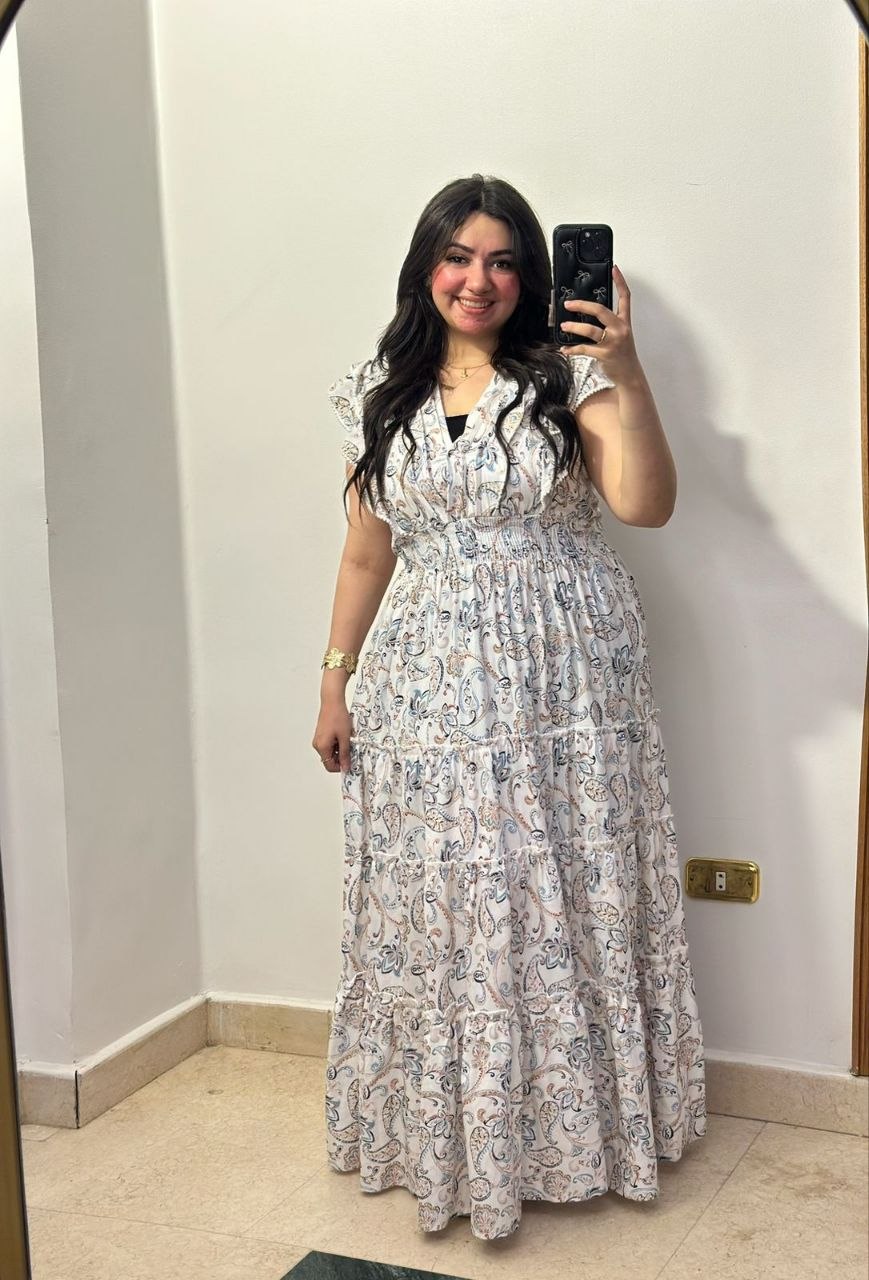 Boho-Chic Paisley Maxi Dress