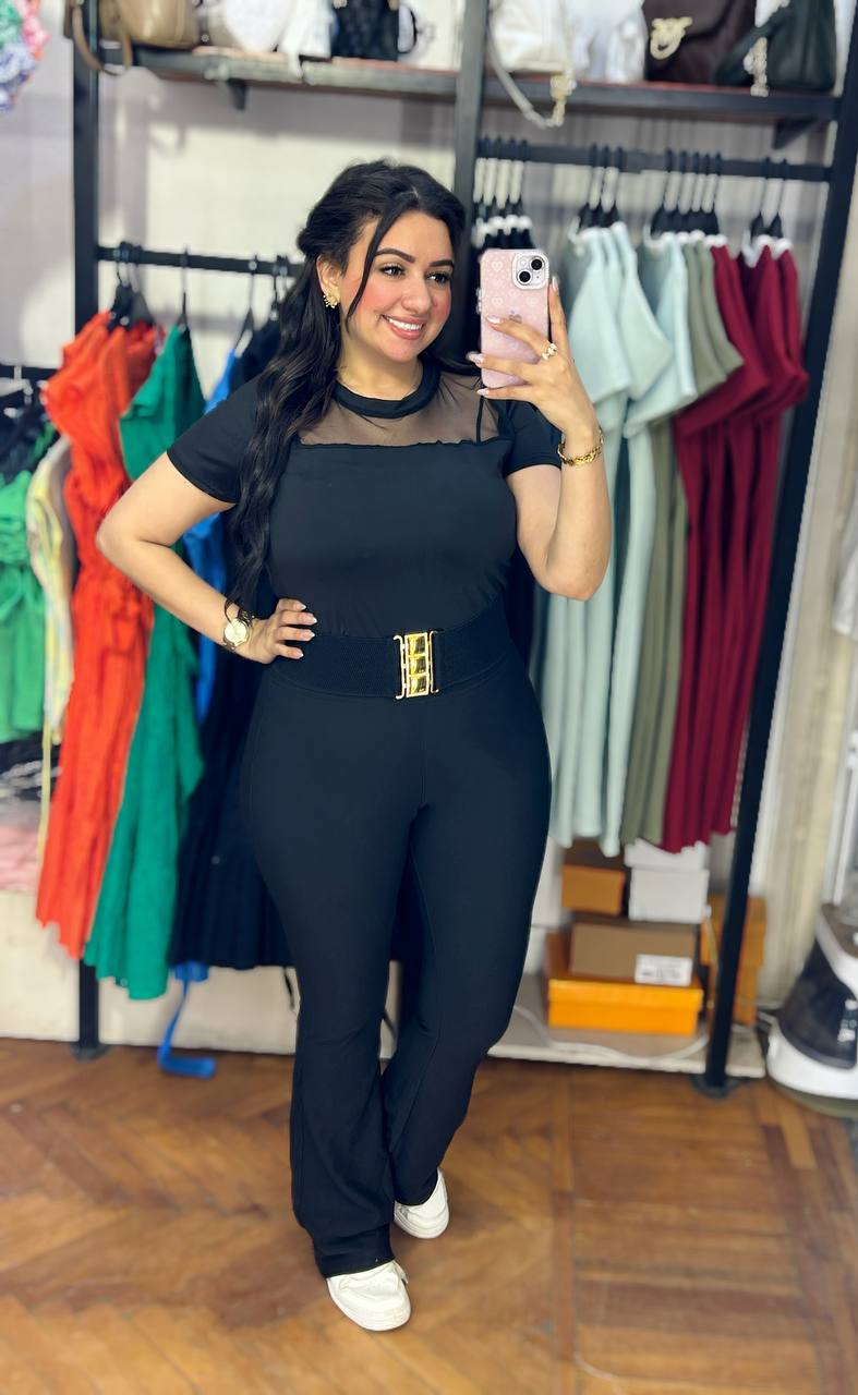 Women's Basic Lycra Half-Sleeve Top